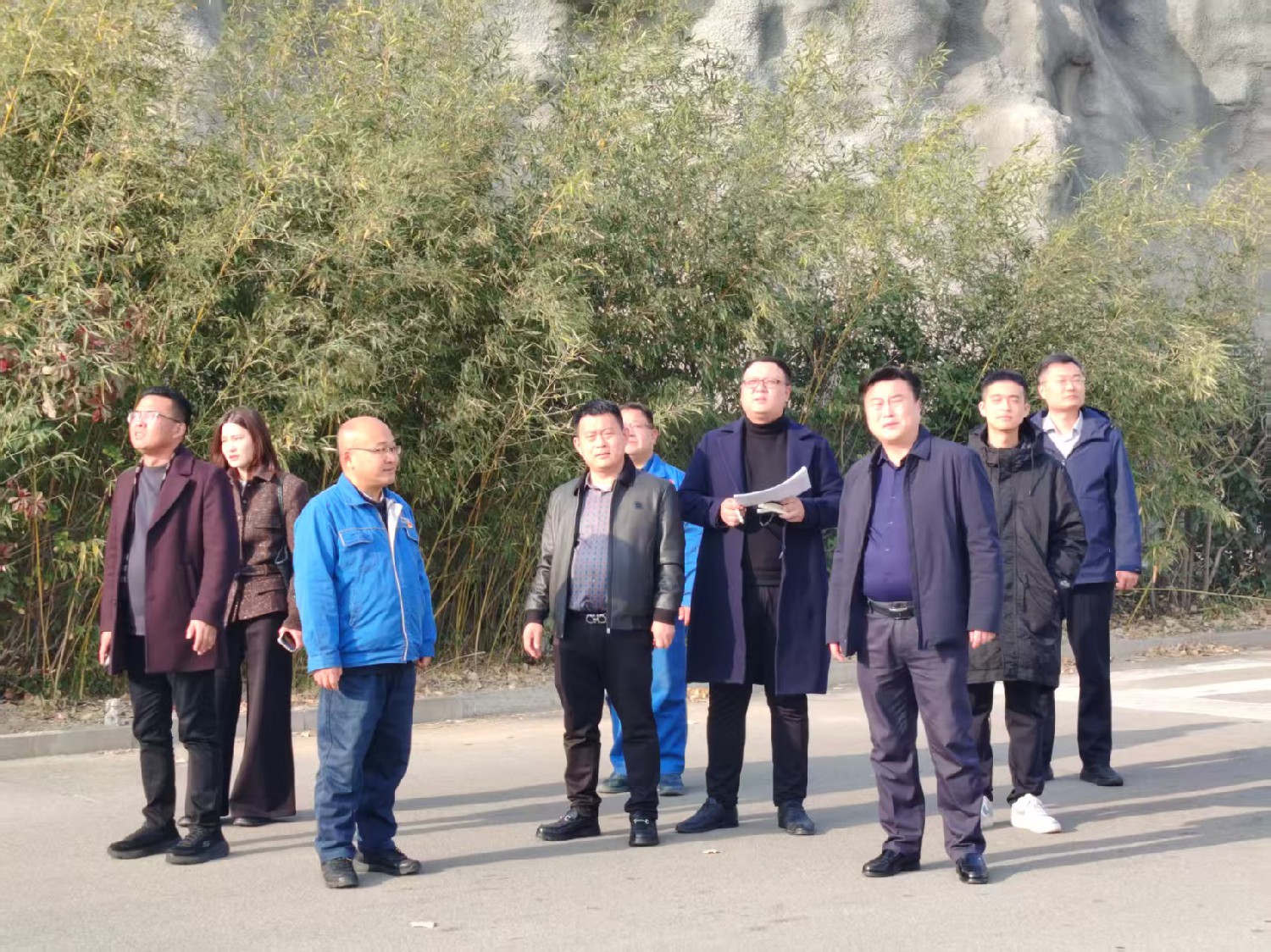 北京煤化客公司及天津中聯(lián)實(shí)業(yè)集團(tuán)來(lái)化工基地考察調(diào)研